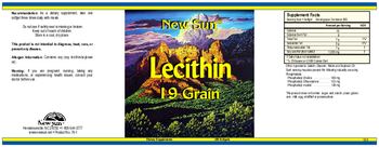 New Sun Lecithin 19 Grain - 
