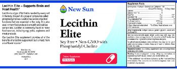 New Sun Lecithin Elite - supplement