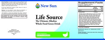 New Sun Life Source - herbal supplement