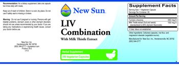 New Sun Liv Combination - herbal supplement
