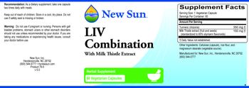 New Sun LIV Combination - herbal supplement