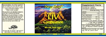 New Sun LIV Combination With Milk Thistle Extract - supplement