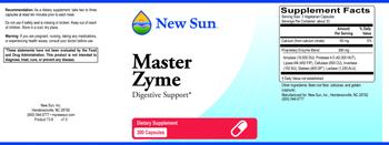 New Sun Master Zyme - supplement