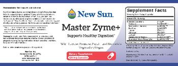 New Sun Master Zyme+ - supplement