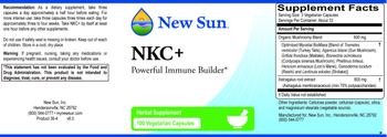 New Sun NKC+ - herbal supplement