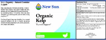 New Sun Organic Kelp - 