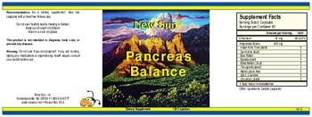 New Sun Pancreas Balance - supplement