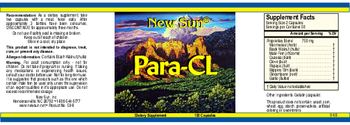 New Sun Para-CL - supplement