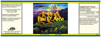 New Sun Pau D' Arco - supplement