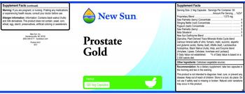 New Sun Prostate Gold - 