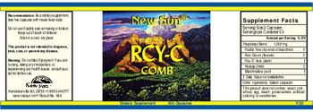 New Sun RCY-C Comb - supplement