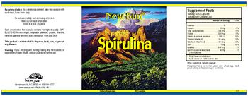 New Sun Spirulina - supplement