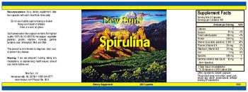 New Sun Spirulina - supplement