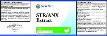 New Sun STR/ANX Extract - 