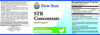 New Sun STR Concentrate - herbal supplement