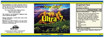 New Sun Ultra 7 - supplement