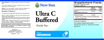 New Sun Ultra C Buffered - supplement