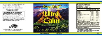 New Sun Ultra Calm - supplement
