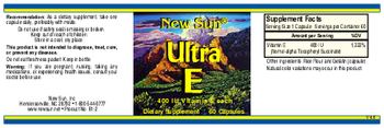 New Sun Ultra E - supplement
