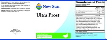 New Sun Ultra Prost - herbal supplement