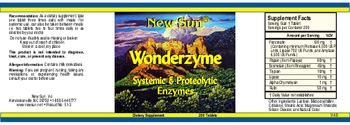 New Sun Wonderzyme - supplement