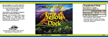 New Sun Yellow Dock - supplement