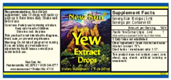 New Sun Yew Extract Drops - supplement