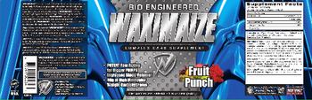 New Whey Nutrition Bio Engineered Waximaize Fruit Punch - complex carb supplement