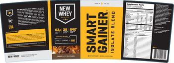 New Whey Nutrition Smart Gainer Chocolate Caramel - supplement