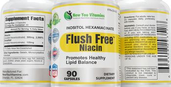 New You Vitamins Flush-Free Niacin - supplement