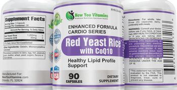 New You Vitamins Red Yeast Rice With CoQ10 - supplement