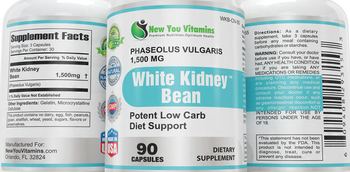 New You Vitamins White Kidney Bean - supplement