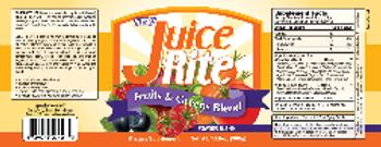 NewtonEverett Juice Rite Fruits & Greens Blend - supplement