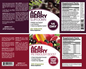 NewtonEverett Acai Berry Slim Down - supplement