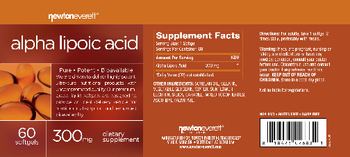 NewtonEverett Alpha Lipoic Acid 300 mg - supplement