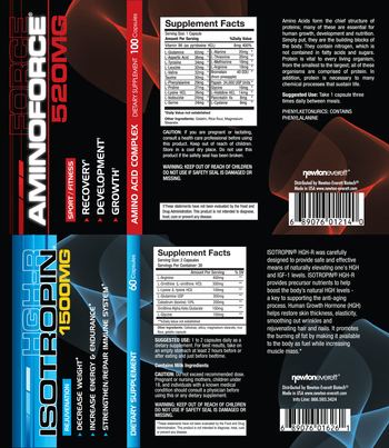 NewtonEverett Aminoforce 520 mg - supplement