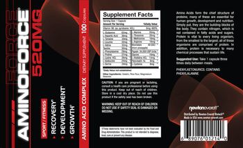 NewtonEverett Aminoforce 520 mg - supplement