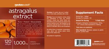 NewtonEverett Astragalus Extract - supplement