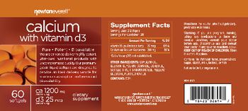 NewtonEverett Calcium With Vitamin D3 - supplement