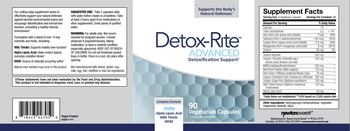 NewtonEverett Detox-Rite - supplement
