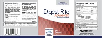 NewtonEverett Digest-Rite Advanced - supplement