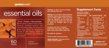 NewtonEverett Essential Oils - supplement