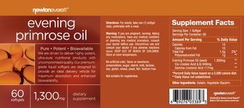 NewtonEverett Evening Primrose Oil 1,300 mg - supplement