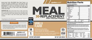 NewtonEverett Meal Replacement Vanilla Flavor - supplement