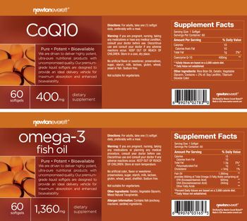 NewtonEverett Omega-3 Fish Oil - supplement