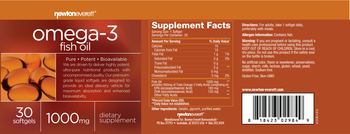 NewtonEverett Omega-3 Fish Oil 1000 mg - supplement