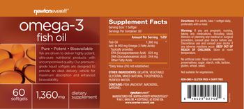 NewtonEverett Omega-3 Fish Oil 1360 mg - supplement