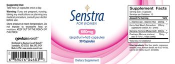 NewtonEverett Sentra For Women 650 mg - supplement