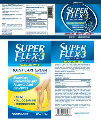 NewtonEverett SuperFlex-3 Triple Strength - supplement