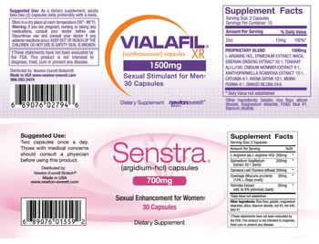 NewtonEverett Vialafil XR 1500 mg - supplement